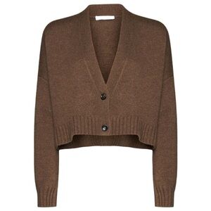Max Mara Sabbia cropped wool and cashmere cardigan